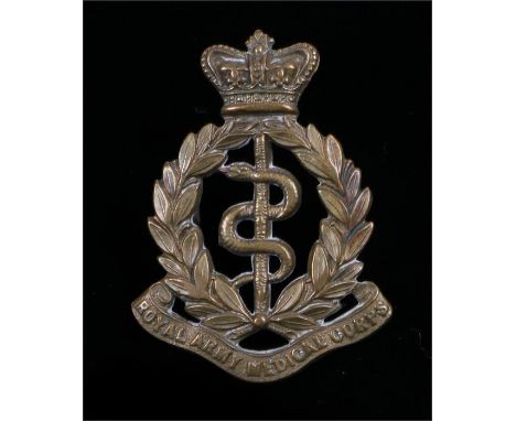 Victorian O\R's cap badge to the Royal Army Medical Corps, two loops to the reverse, K&K 1006