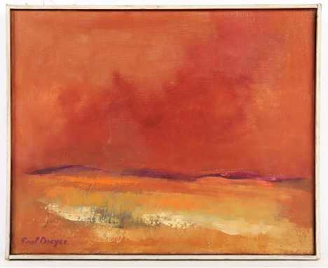 BREYER, Paul (1905-1968), "Landschaft", Öl/Lwd., 33 x 41, unten links signiert, R.