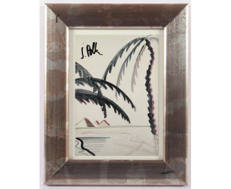 POLKE, Sigmar, Multiple, Farboffset, 21 x 14,5, handsigniert, R.