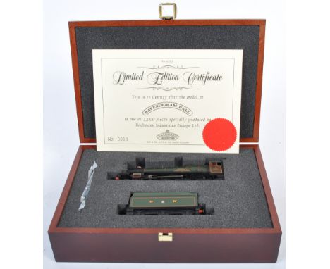 A Bachmann made Branch Line 00 gauge model railway trainset presentation box locomotive. Great Western Railway No. 31-779 Hal