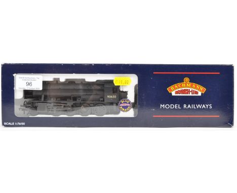 A Bachmann made Branch Line 00 gauge model railway trainset locomotive No. 32-259 WD Austerity BR Late Crest (Weathered). Con