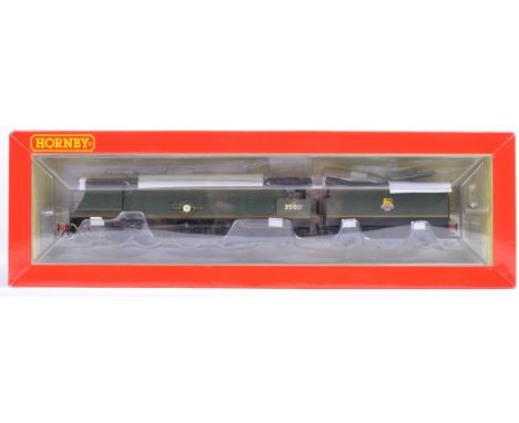 A Hornby made 00 gauge Code 3 model railway train set locomotive engine R3436 modified to a BR Early 4-6-2 Original Merchant 