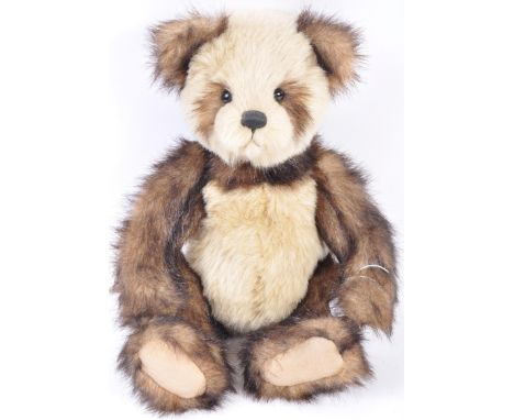 An original Charlie Bears made soft toy teddy bear CB151560 ' Mia' Exclusively designed by Isabelle Lee. Fully jointed with s