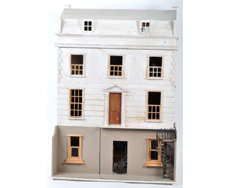 Doll's House - a charming vintage Victorian style Mansion House dolls house / doll's house. Four storeys, with nine rooms. Th