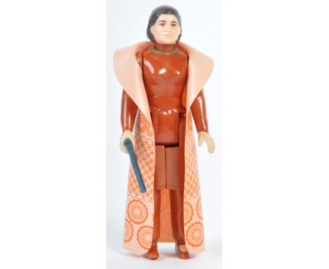 An original vintage Kenner / Palitoy made Star Wars action figure ' Leia Organa (Bespin Gown) ', being an ' unpainted foot ' 