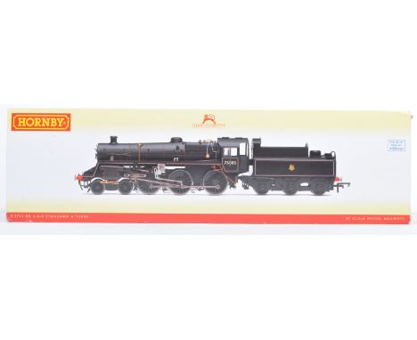 A Hornby made 00 gauge model railway trainset locomotive engine No. R2714 - British Railways 4-6-0 Class 75000. DCC Ready. Co