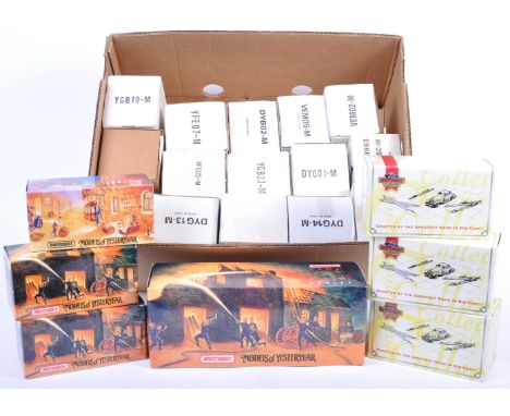 A large collection of boxed Matchbox Collectibles and Matchbox Models Of Yesteryear diecast scale models. The collection to i