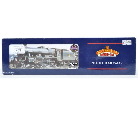 A Bachmann Branch Line made 00 gauge model railway trainset locomotive No.31-185 Jubilee Class 5563 ' Australia '. LMS crimso