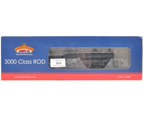 A Bachmann made Branch Line 00 gauge model railway trainset locomotive 300 Class Rod. British Railways 31-128 early emblem. W