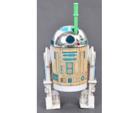 A rare original vintage Kenner / Palitoy made Star Wars ' Last 17 ' action figure ' R2D2 With Pop Up Lightsaber '. Original f