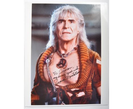 Star Trek Autograph Collection - Ricardo Montalban (1920-2009) - a rare autographed 8x10" full colour photograph of Montalban