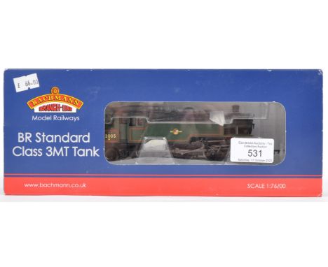 A Bachmann made Branch Line 00 gauge model railway trainset tank locomotive No. 31-976 British Railways Standard Class 3MT. G