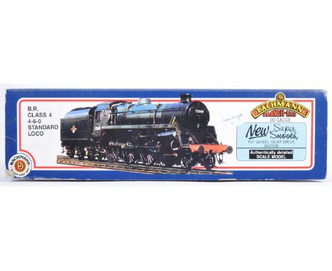 A Bachmann made Branch Line 00 gauge custom / Code 3 model railway trainset locomotive No. 31-106 4-6-0 BR Class 4 - having b