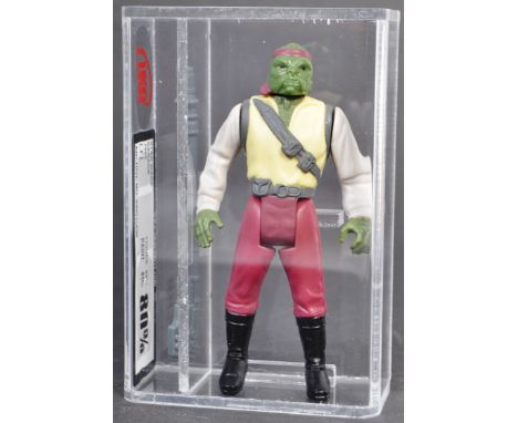 An original vintage Palitoy / Kenner made Star Wars action figure ' Barada ' from the Last 17 figures produced. Complete with