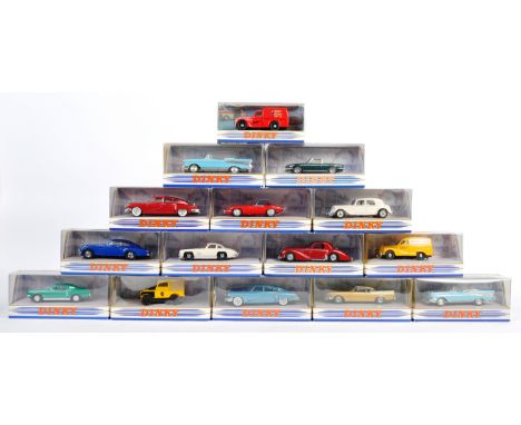 A collection of x15 Matchbox made ' The Dinky Collection ' boxed diecast models. To include; DY27, DY-8, DY-11, DY-12, DY-14B