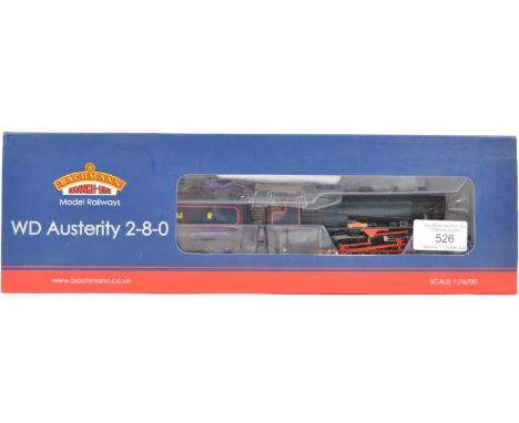 A Bachmann made Branch Line 00 gauge model railway trainset locomotive No. 32-250A WD (War Department) Austerity Class 79250 
