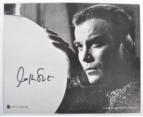 Star Trek Autograph Collection - William Shatner - Captain Kirk - a rare autographed vintage 8x10" black and white promotiona