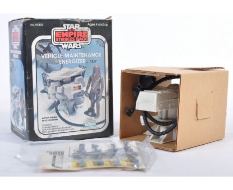 A rare vintage Kenner made Star Wars action figure playset ' Minirig ' Vehicle Maintenance Energizer Toy '. Playset appears m