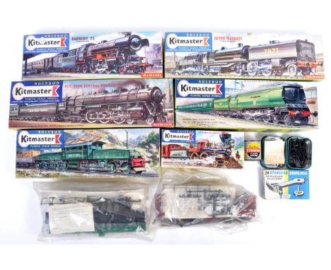 A large collection of assorted Rosebud Kitmaster 00 gauge scale model railway trainset model kits. Models to include Biggin H