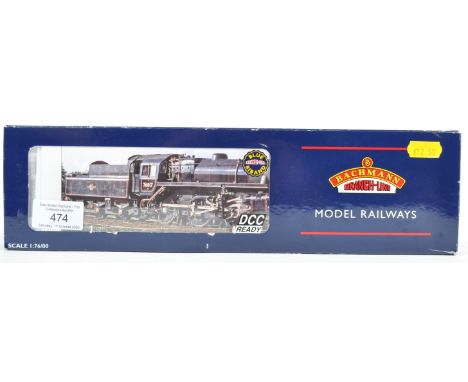 A Bachmann made Branch Line 00 gauge model railway trainset locomotive No. 32-951 Standard Class 4MT No. 76069. Black BRIB te