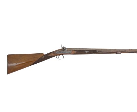 A 15-Bore Percussion Sporting GunSigned John Reidy, Mallow, Mid-19th CenturyWith browned twist sighted barrel with bright bor