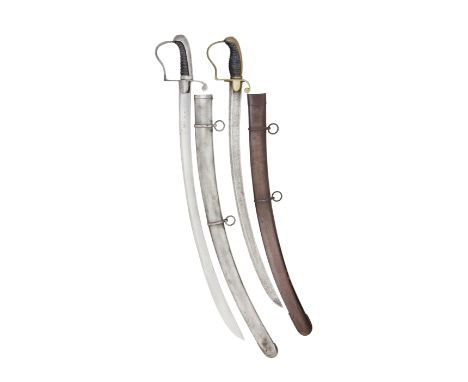A 1796 Pattern Light Cavalry Sabre, And Another Of 1796 Pattern TypeBoth Circa 1800The first of regulation pattern, with curv