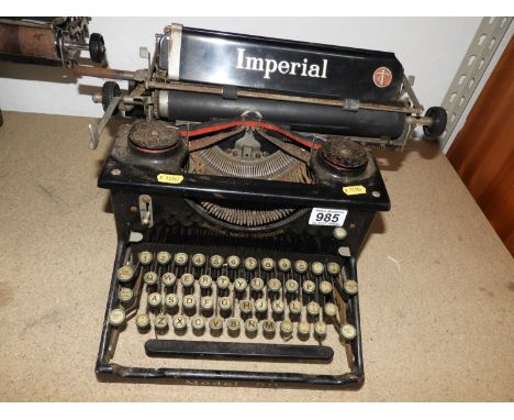 Old Imperial Typewriter 