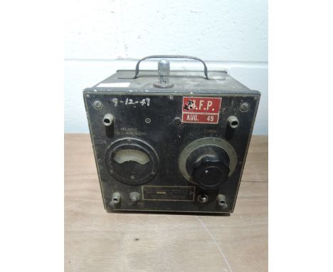 An M.F.P US army Field Strength Meter I 95 A