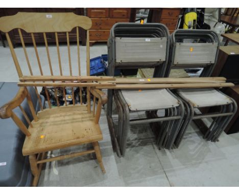A vintage easel