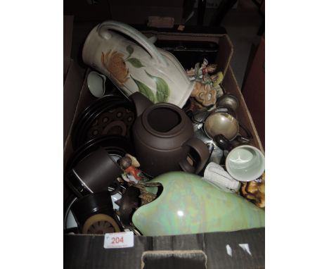 A selection of ceramics including Hornsea part tea service Radford jug etc