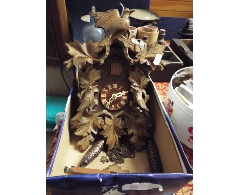 A Black Forest cuckoo clock