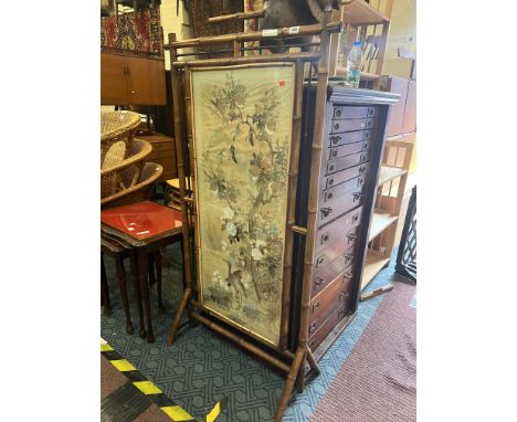 BAMBOO JAPANESE SILK SCREEN