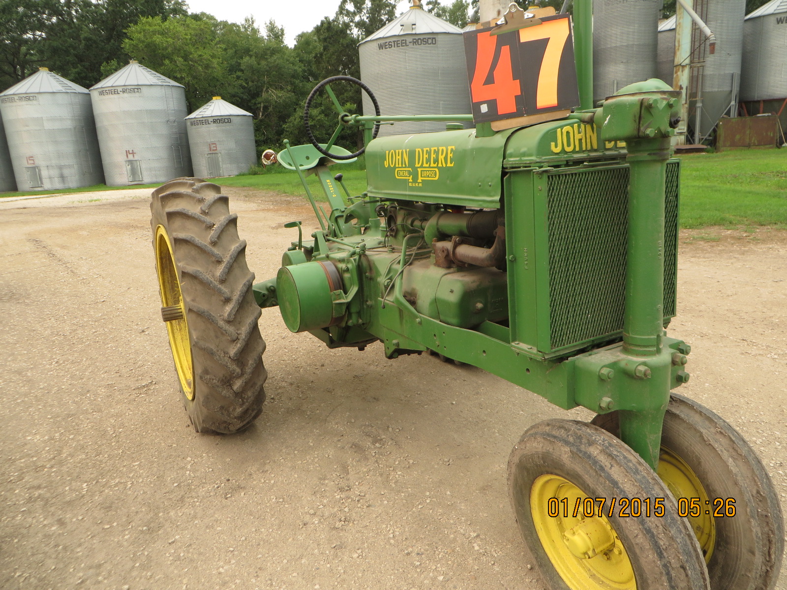 John Deere Model G Unstyled SN 6171
