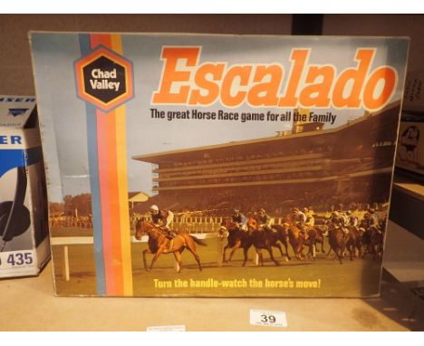 Chad Valley Escalado horse racing game