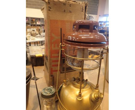 Tilley lamp in good condition with box and funnel