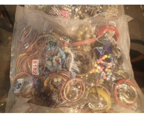 Approximately 3 - 4kg of mixed costume jewellery in sealed bags