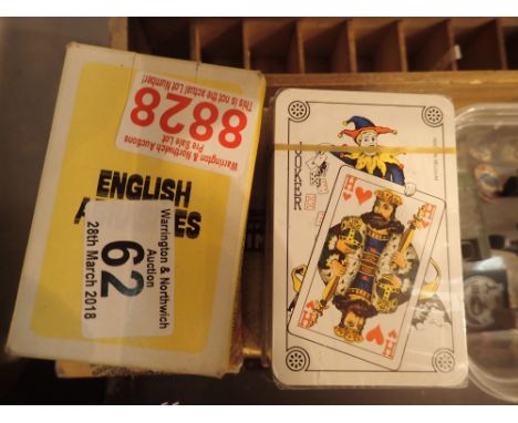 Collection of advertising playing cards