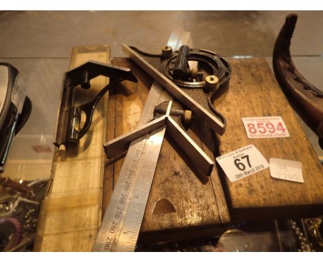 Slide rule micrometer and other engineering tools