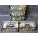 FIVE BOXED CORGI D DAY 60th ANNIVERSARY MILITARY VEHICLES, to include 4 x CC60404 M3 white half