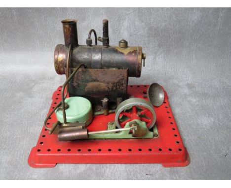 A MODEL STATIONARY LIVE STEAM ENGINE 
