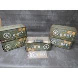 FIVE BOXED CORGI D DAY BEDFORD LORRIES, 3rd Infantry Division, Brisith Army, Sword Beach, 1:50