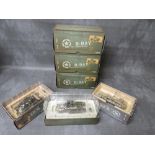 FOUR BOXED CORGI D DAY 60th ANNIVERSARY US ARMY M3A1 HALF TRACK VEHICLES US60401, together with a