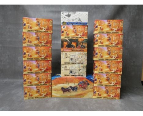 EIGHTEEN BOXED MATCHBOX DIE CAST VEHICLES, to include thirteen from The Beers of the World range, large Wells Fargo stagecoac