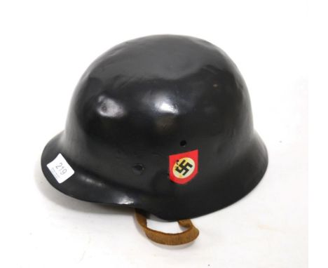 A copy Second World War German M35 type helmet