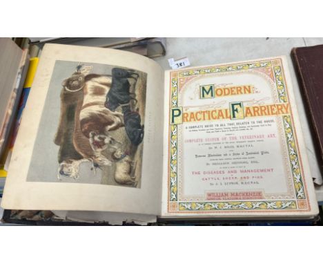 Miles, W J, M.R.C.V.S.L., 'Modern Practical Farriery, a complete guide to all that related to the horse', published by Willia