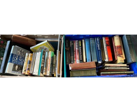 Collection of books on British History including: 'Her Majesties Secret Service', old Title Deeds, 'Charles the First', 'The 