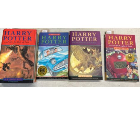 Rowling, JK, collection of 'Harry Potter' hardback first editions with dust jackets to include: 'Harry Potter and the Half Bl