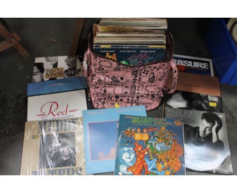 Collection of LP's - Now 3, Erasure, Simple Minds, Bob Dylan Hard Rain, Now 4 etc 