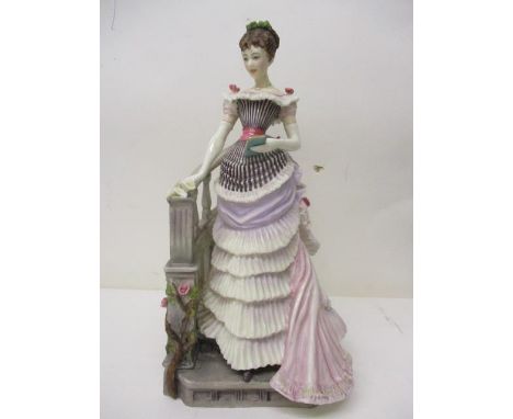A Royal Worcester figure entitled Louisa, modelled by Ruth Esther, 7 1/2" h 