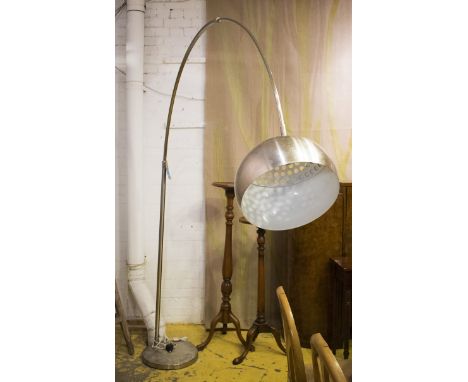 ARCO INSPIRED FLOOR LAMP, after the design by Achille Castiglioni, 1962, 225cm H.